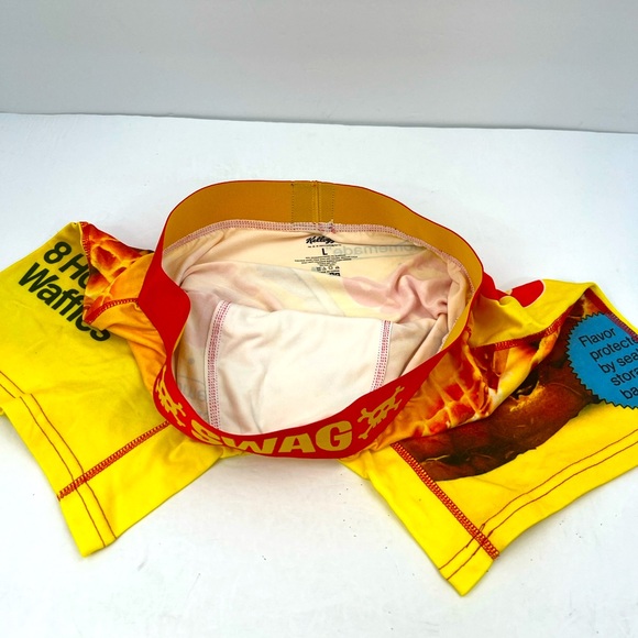 SWAG, EGGO MEN’S BOXER BRIEFS, 92% MICROPOLYESTER 8% ELASTANE, LARGE SIZE - Picture 5 of 12